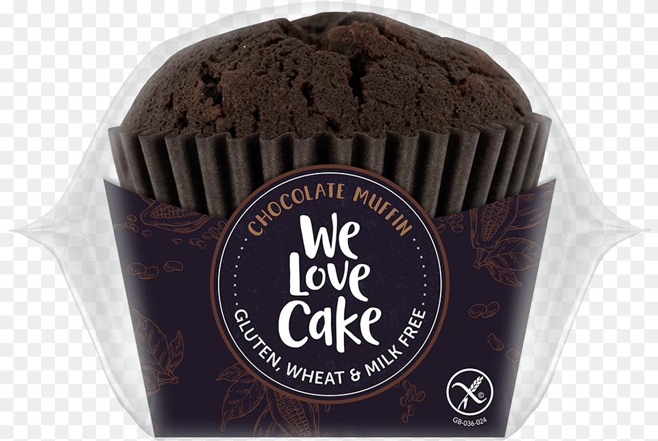Chocolate Muffin By We Love Cake Gluten Wheat U0026 Milk Free Chocolate Cake, Food, Cocoa, Dessert, Sweets Png Image