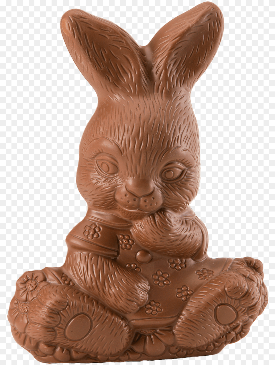Chocolate Nicole Bunny Is Available In Milk Chocolate Figurine, Animal, Bird, Chicken, Fowl Png