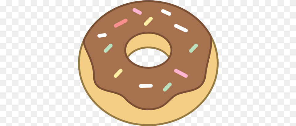 Chocolate Peanut Butter Dump Cake Doughnut, Donut, Food, Sweets, Disk Png Image