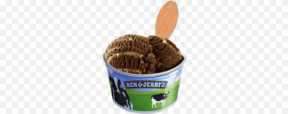 Chocolate Peanut Buttery Swirl Chip Off The Dough Block Ben And, Cream, Dessert, Food, Ice Cream Free Transparent Png