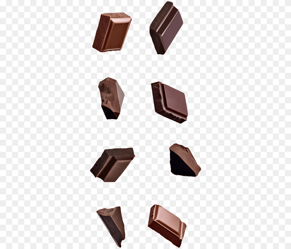 Chocolate Pieces Chocolate, Cocoa, Dessert, Food, Sweets Png Image