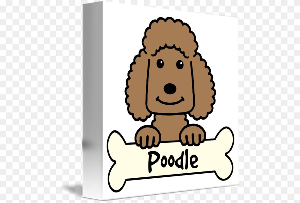 Chocolate Poodle By Anita Valle Banner Poodle Poodle Oval Ornament, Baby, Person, Face, Head Free Transparent Png