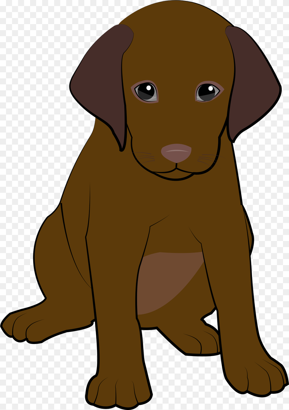 Chocolate Puppy Art, Animal, Pet, Mammal, Dog Free Transparent Png