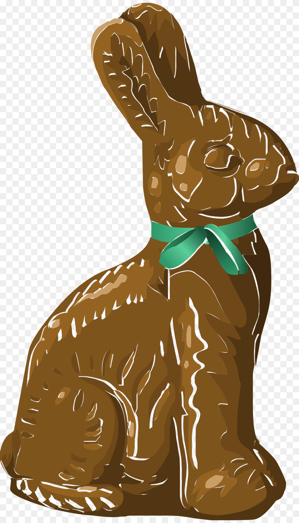 Chocolate Rabbit Clipart, Person, Animal, Hare, Mammal Free Png Download