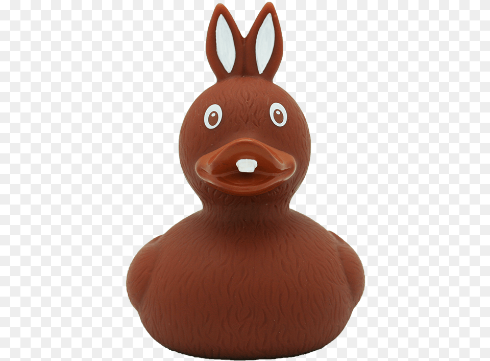 Chocolate Rabbit Rubber Duck By Lilalu Rubber Duck, Food, Sweets, Toy, Animal Free Png