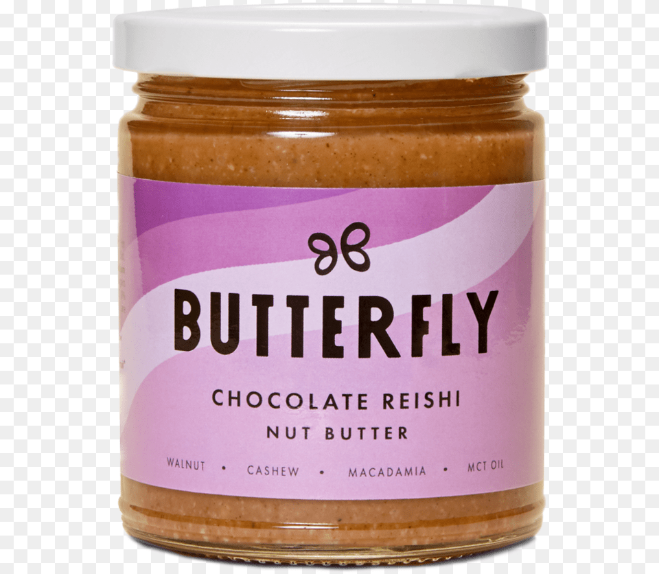 Chocolate Reishi Nut Butter Superfood Nut Butter, Food, Peanut Butter Free Png Download
