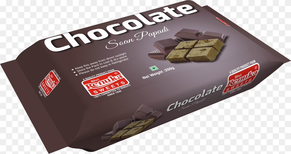 Chocolate Soan Papadi Chocolate, Dessert, Food, Sweets Free Png Download