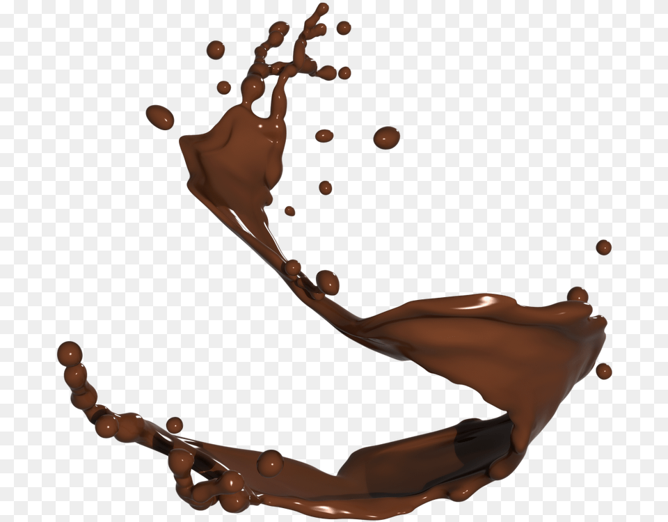 Chocolate Splash Image Chocolate Milk Splash, Beverage, Adult, Female, Person Free Transparent Png