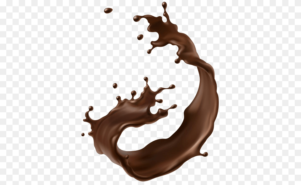 Chocolate Splash With Transparent Background Transparent Background Chocolate Splash, Beverage, Milk, Person Free Png