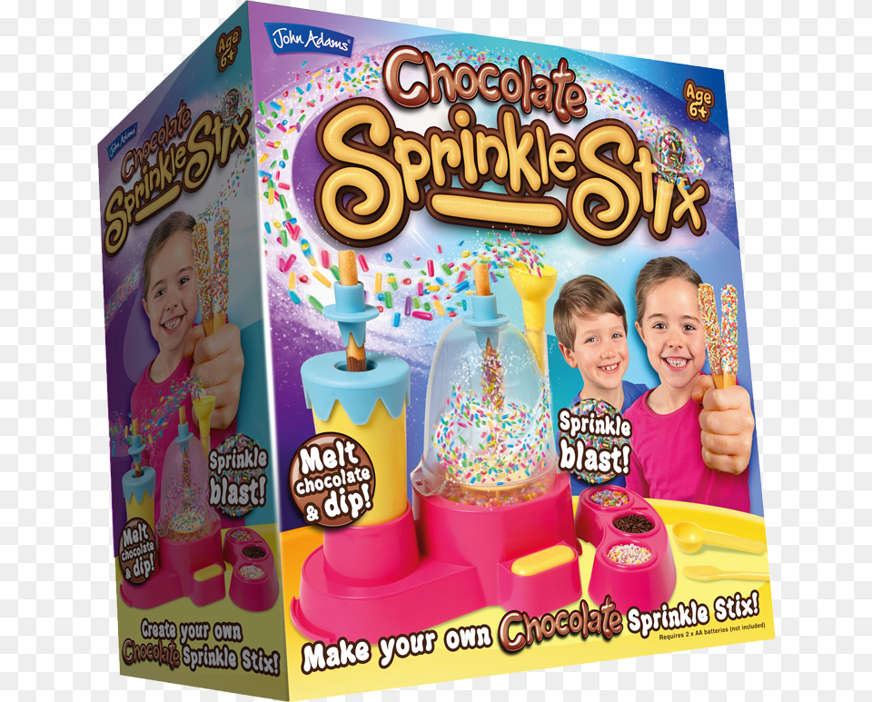 Chocolate Sprinkle Stix, Person, People, Girl, Female Free Png