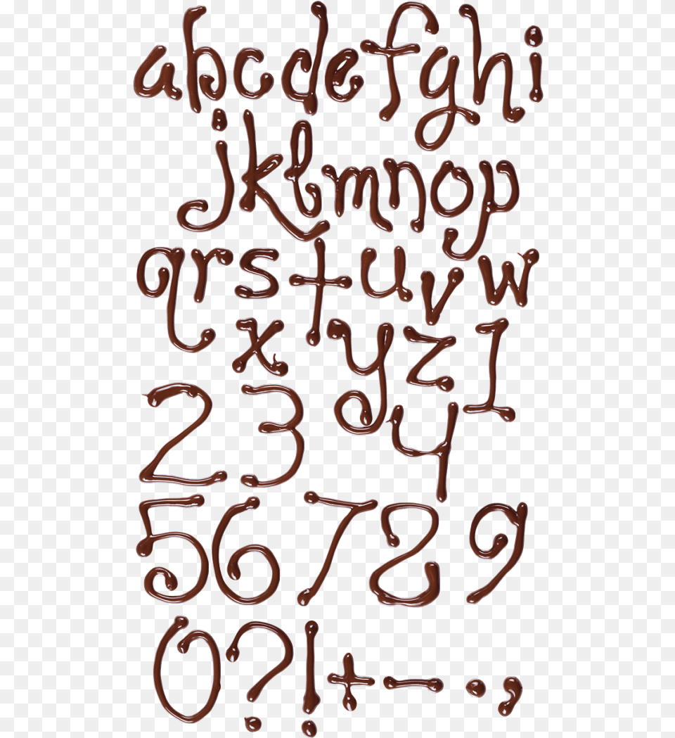 Chocolate Sweet Font Chocolate Font, Text, Alphabet Free Transparent Png