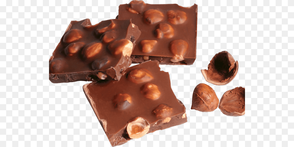 Chocolate Transparent Images Chocolate With Nuts, Dessert, Food, Fudge, Cocoa Png Image