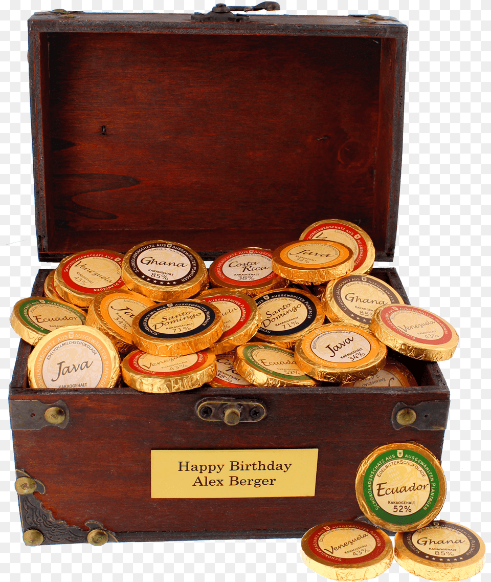 Chocolate Treasure Chest Coin Purse, Cabinet, Furniture, Box, Tape Free Png Download