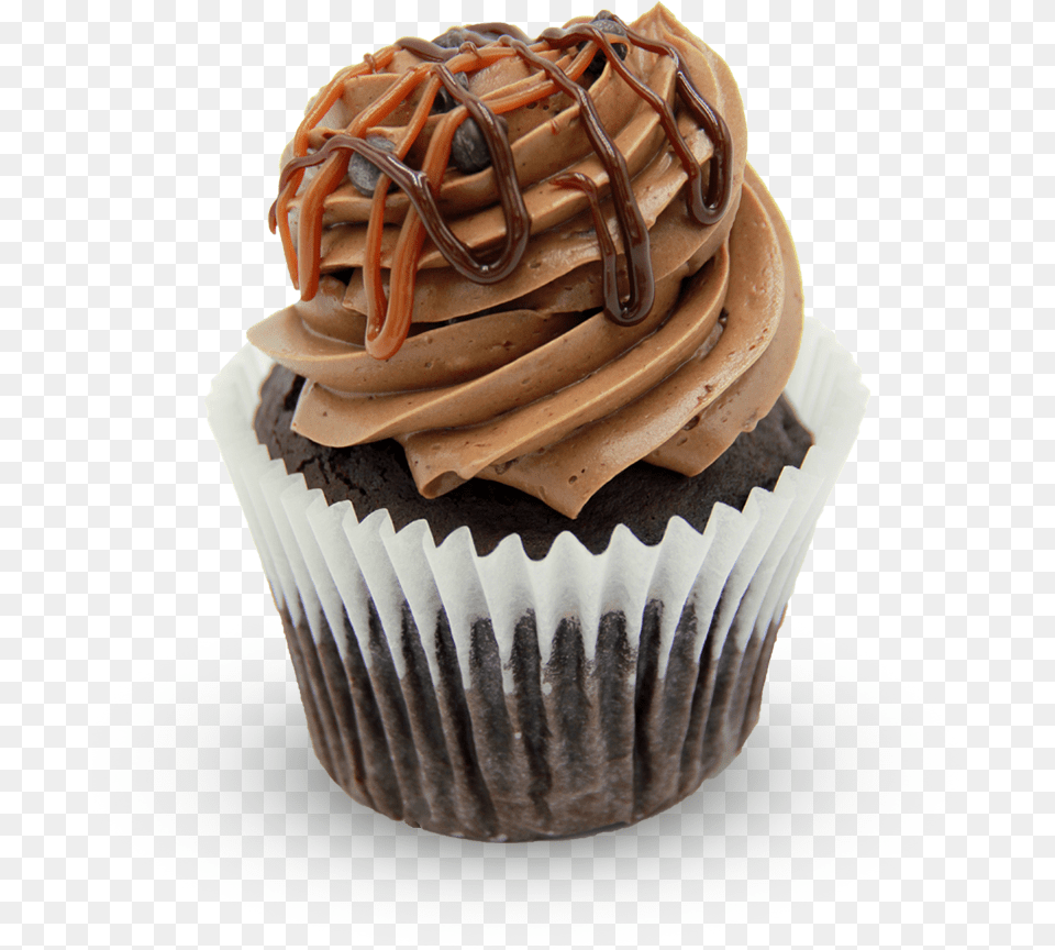 Chocolate Truffle Muffins, Cake, Cream, Cupcake, Dessert Png Image