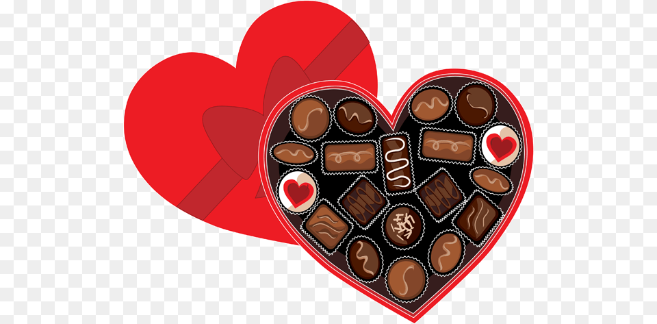 Chocolate Valentines Day Clipart, Dessert, Food, Heart, Sweets Free Png