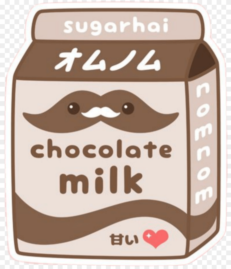 Chocolatemilk Kawaii Chocolate Brownaesthetic Chocolateaesthetic, Face, Head, Person, Beverage Png Image