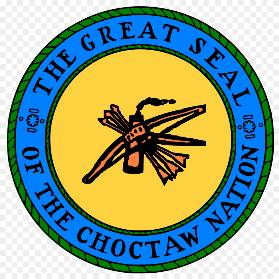 Choctaw Nation Of Oklahoma Logo, Symbol, Badge, Emblem, Spider Png Image