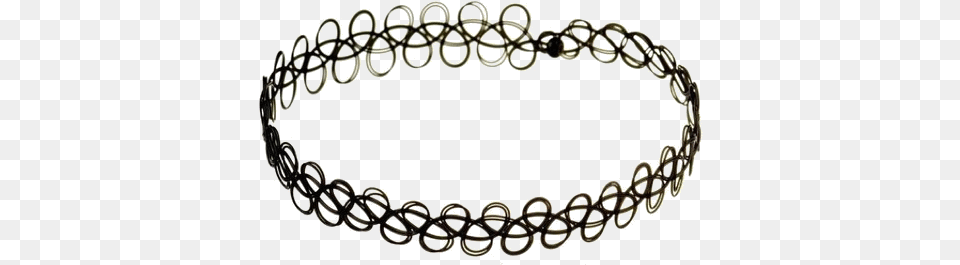 Choker Neckless Black Plastic Choker Necklace, Accessories, Bracelet, Jewelry Png Image