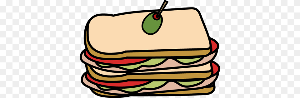 Cholesterol And The Jews Sandwich With Olive On Top, Food, Meal, Lunch, Birthday Cake Free Png