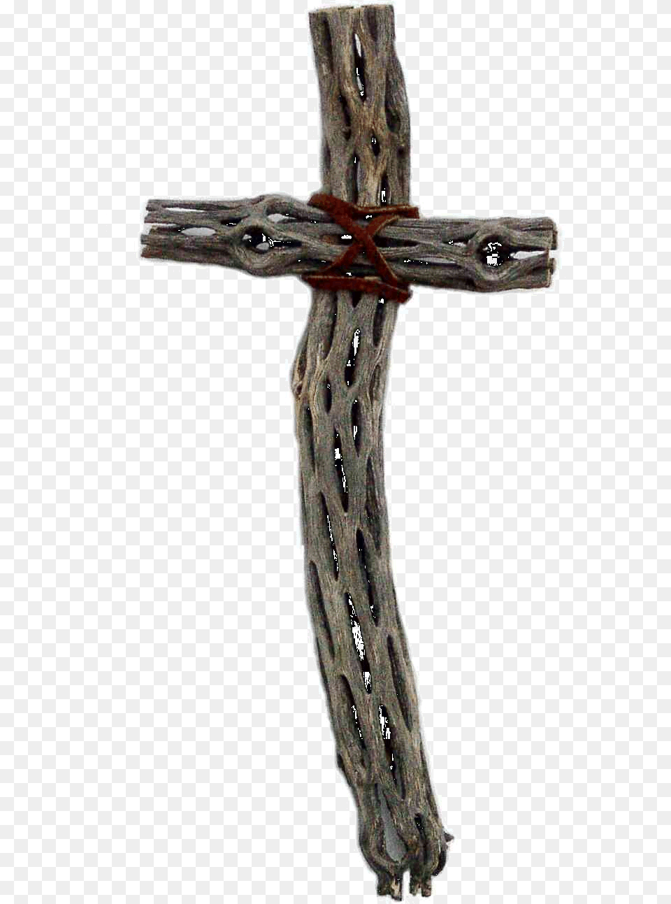 Cholla Cross 01 Cross, Symbol, Wood Free Png
