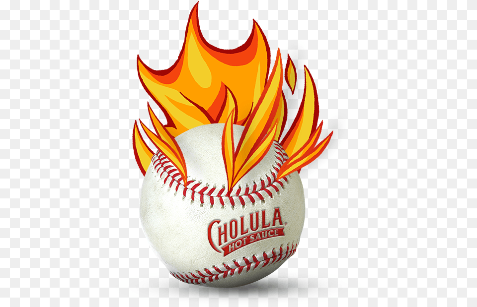 Cholula Mlb Flame, Ball, Baseball, Baseball (ball), Sport Png