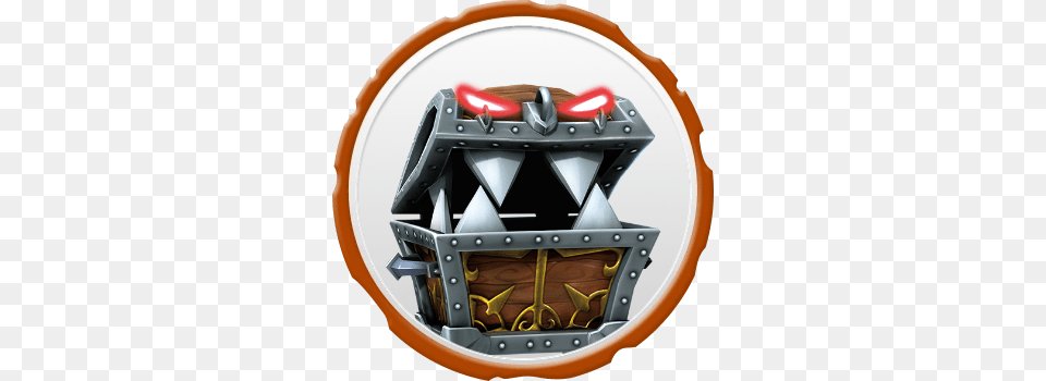 Chomp Chest Villain Icon Skylanders Trap Team Chomp Chest, Treasure, Armor Free Png