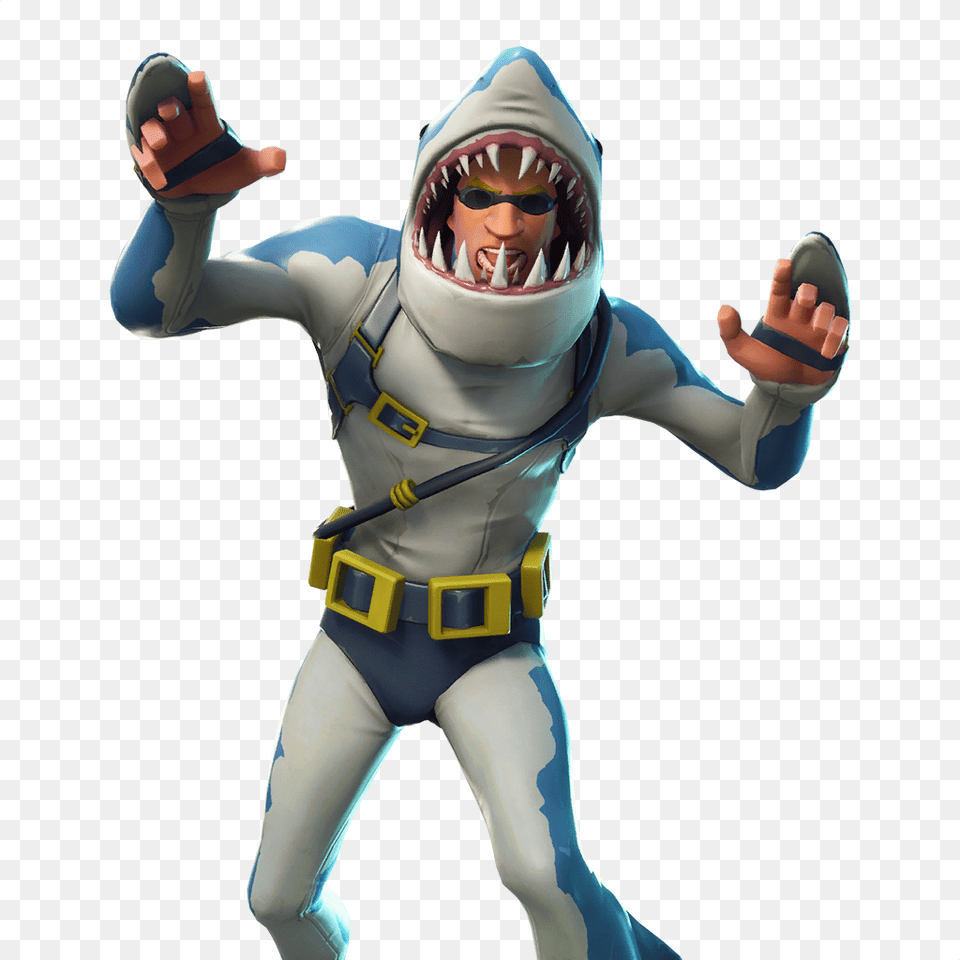 Chomp Sr Fortnite, Adult, Female, Person, Woman Free Png Download