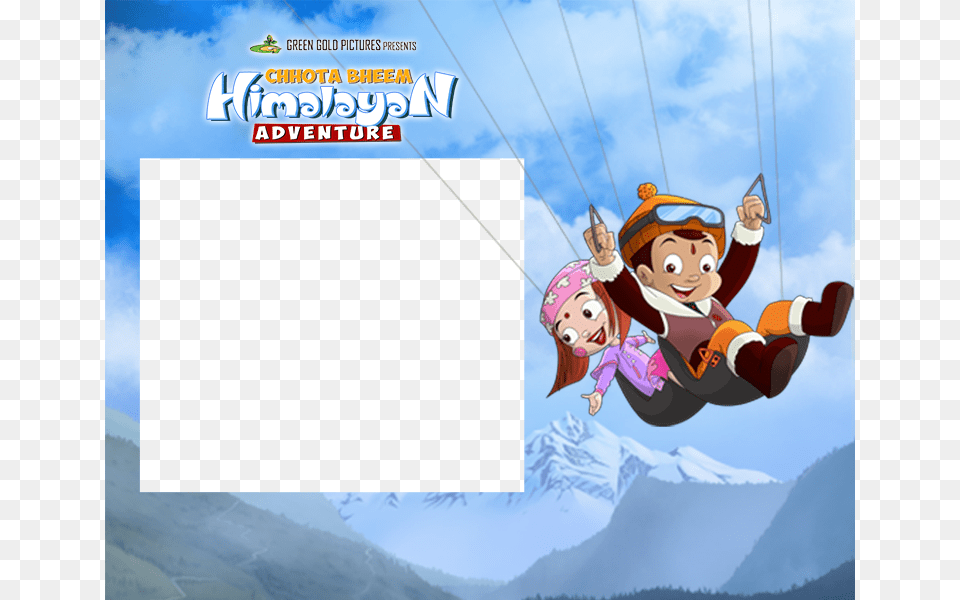 Choose Any Himalayan Adventure Frame Chota Bheem Photo Frame, Baby, Person, Face, Head Free Png