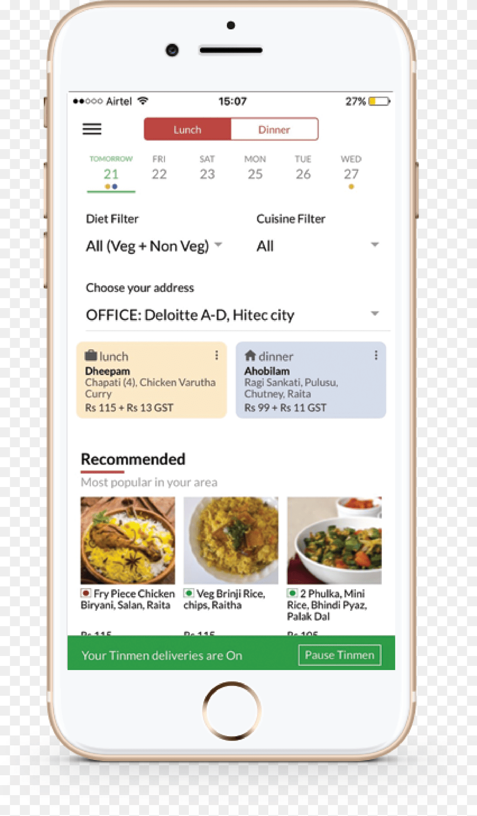 Choose From A Variety Of Cuisines Indian Vegetarian Recipes, Electronics, Mobile Phone, Phone, Text Free Transparent Png