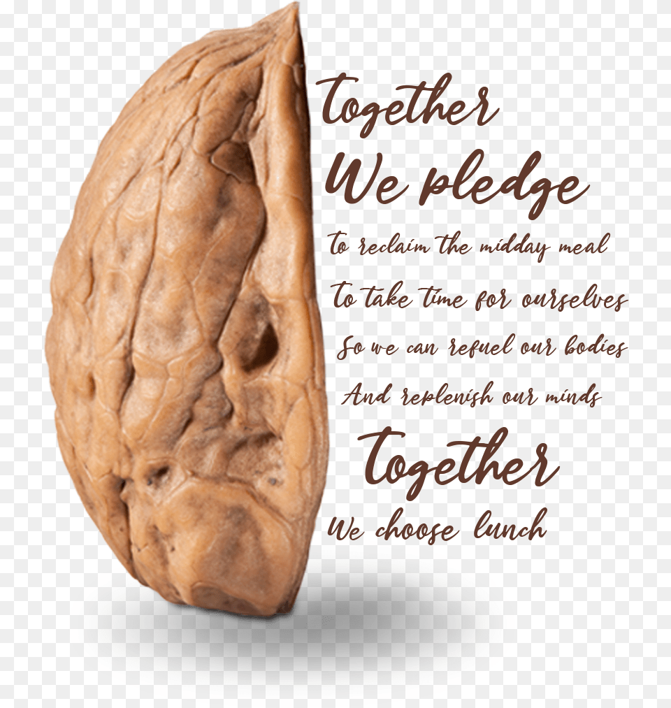 Choose Lunch Pledge Baguette, Food, Nut, Plant, Produce Free Png