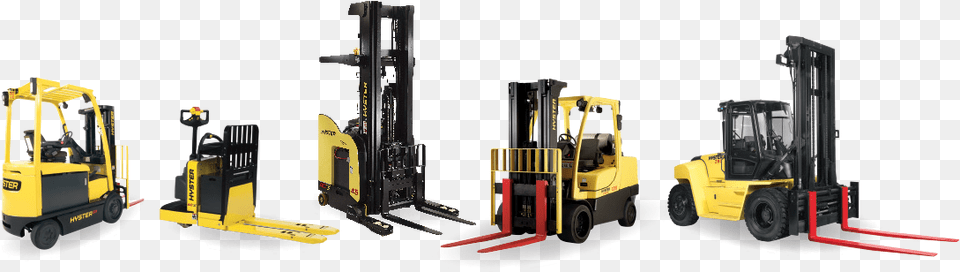 Choose Mccall Handling Company For Hyster Forklifts Hyster Used Transparent, Machine, Wheel, Bulldozer, Forklift Png Image