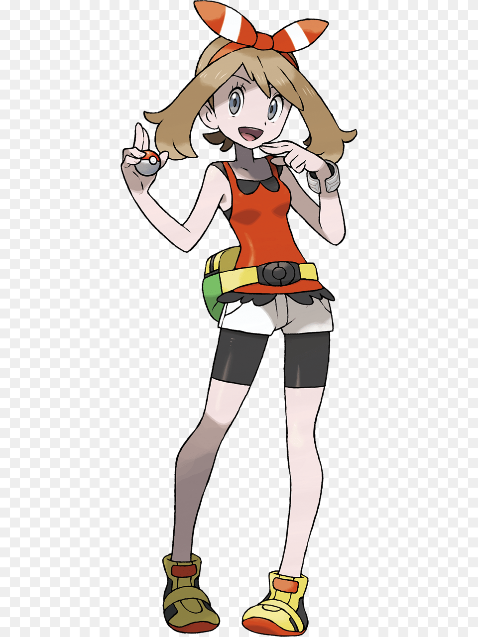 Choose The Best Girl Pokemon Ruby And Sapphire Trainer, Book, Publication, Comics, Person Png