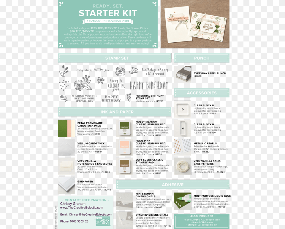Choose What You Want In Your Stampin39 Up Starter Brochure, Advertisement, Poster Free Png Download