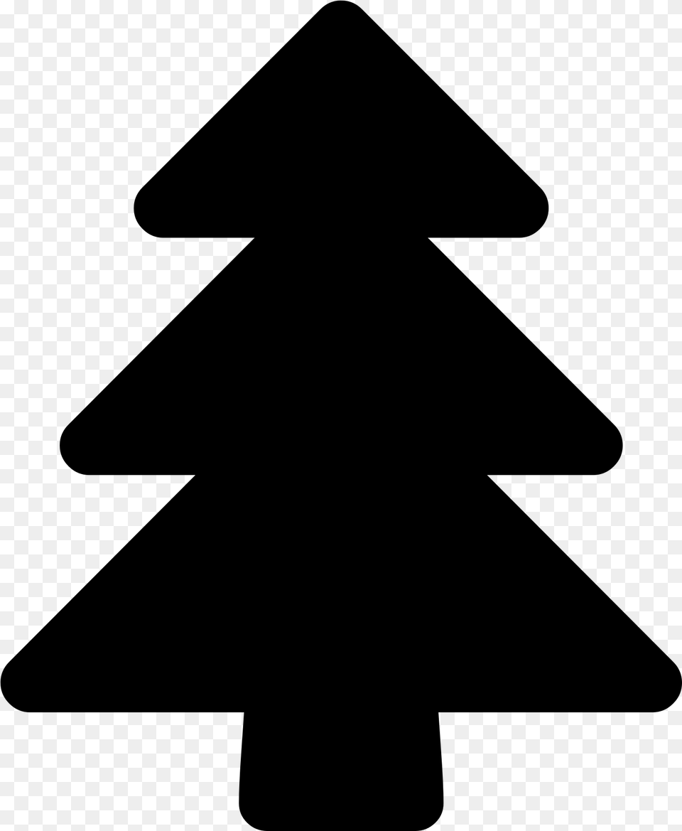 Choose Your Christmas Tree Font Awesome Tree Icon, Gray Free Transparent Png