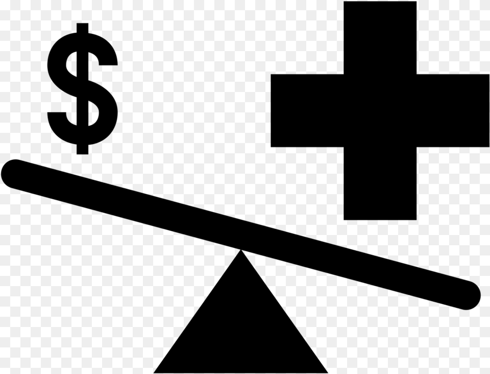 Choosing An Insurance Company Cross, Gray Png Image