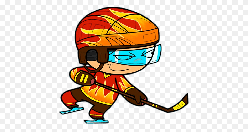 Chop Chop Hockey, Helmet, Art Png Image