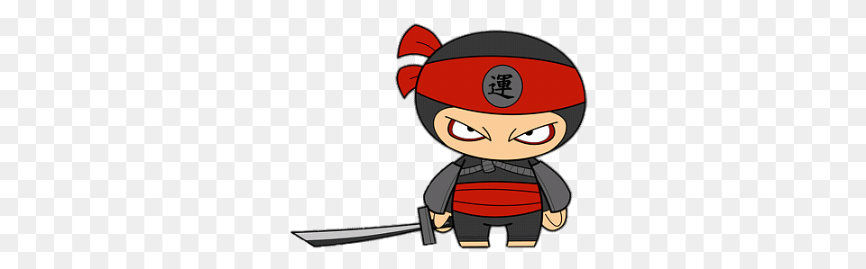 Chop Chop Ninja Character Iro Angry, Book, Comics, Publication, Baby Free Png