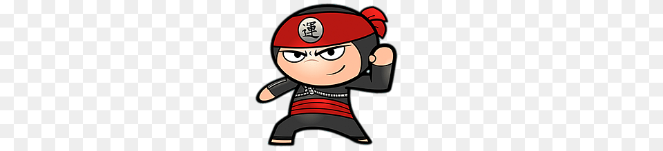 Chop Chop Ninja Character Iro Fist Up, Face, Head, Person, Book Free Png