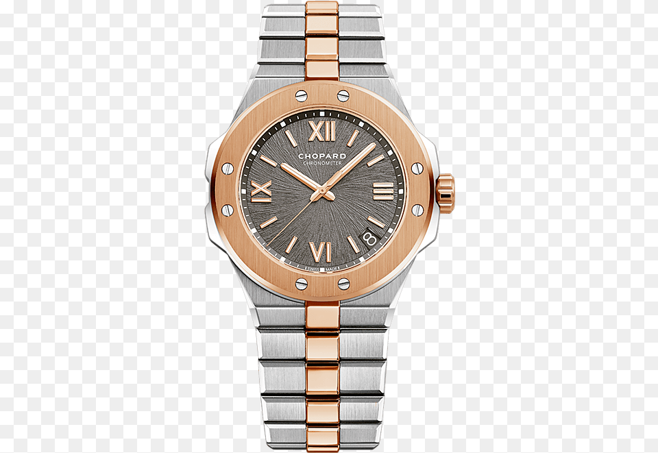 Chopard Chopard Alpine Eagle Rose Gold, Arm, Body Part, Person, Wristwatch Free Transparent Png