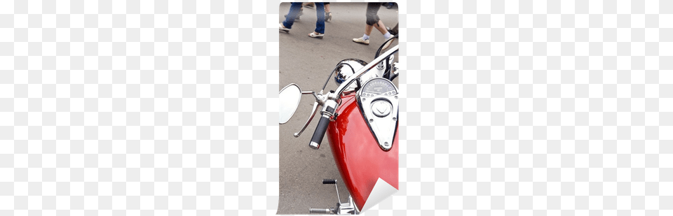 Choper Shiny Motorcycle Speedometer Red Fuel Tank Wall Motorcycle, Footwear, Shoe, Clothing, Vehicle Png