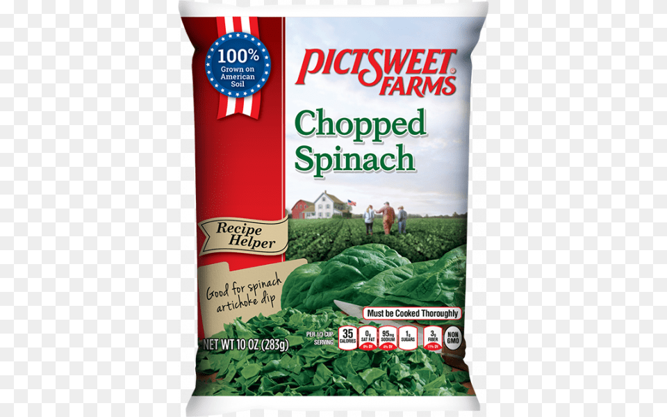 Chopped Spinach Pictsweet Spinach Chopped 10 Oz, Food, Leafy Green Vegetable, Plant, Produce Free Transparent Png