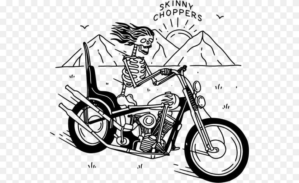 Chopper Motorcycle, Spoke, Machine, Wheel, Vehicle Free Png Download