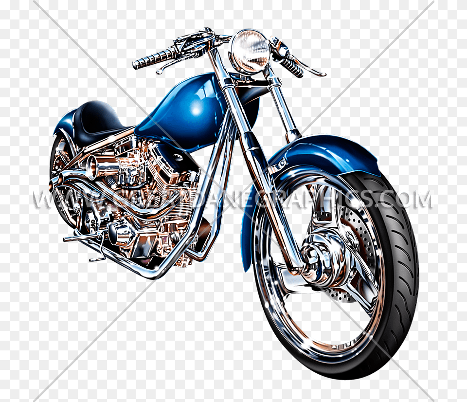 Chopper Motorcycle, Wheel, Machine, Spoke, Vehicle Free Png