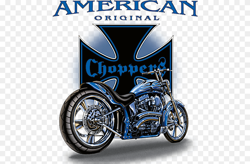 Choppers American Original American Choppers, Machine, Spoke, Motorcycle, Transportation Free Png Download