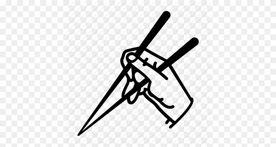 Chopstick Chopsticks Hand Hold Holding Instruction Manual Icon, Aircraft, Helicopter, Transportation, Vehicle Png Image