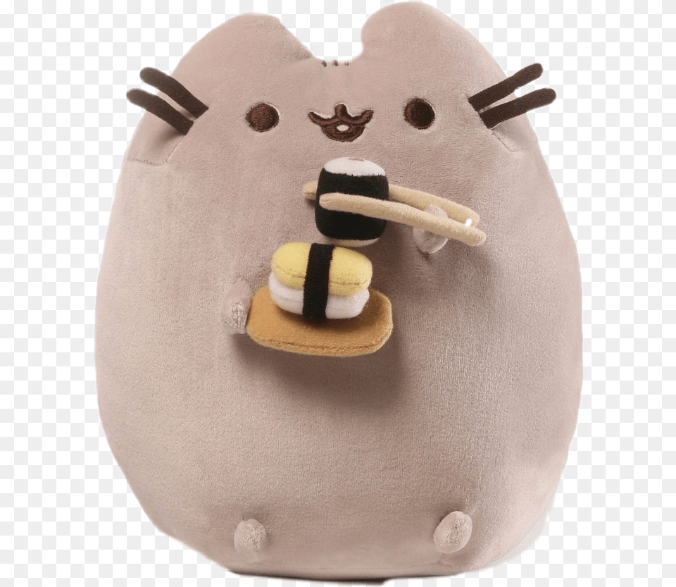 Chopstick Harry Potter Pusheen Cat Plush, Toy, Food, Sweets, Cushion Free Png Download