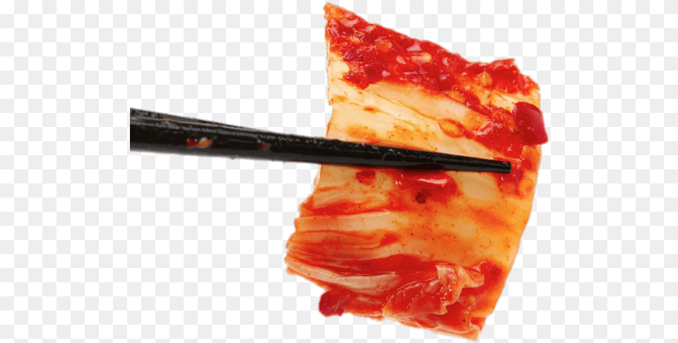 Chopsticks Holding A Piece Of Kimchi Kimchi, Food Free Png