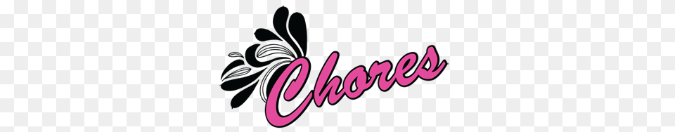 Chores Group With Items, Logo, Text Free Png
