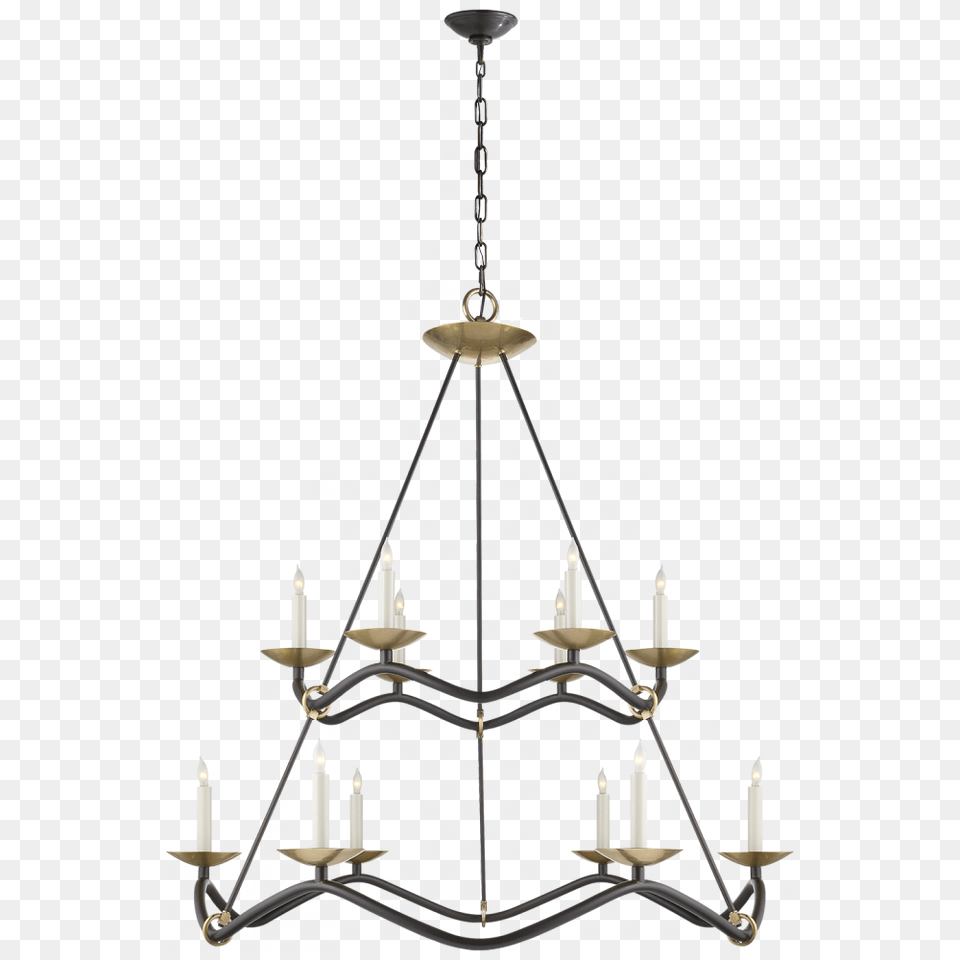 Choros Two Tier Chandelier In Aged Iron S Valley Light, Lamp, Sword, Weapon Png Image