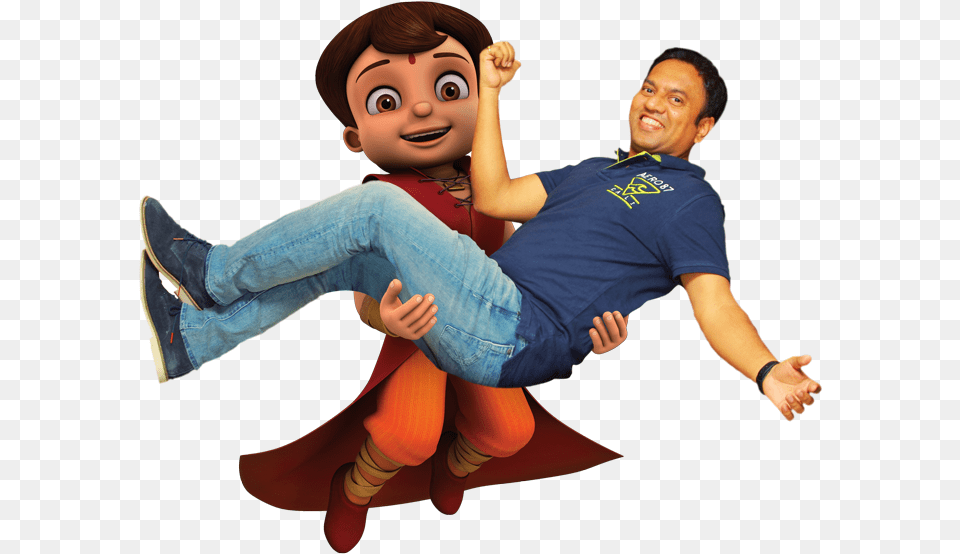 Chota Bheem, Clothing, Pants, Person, Body Part Free Png Download